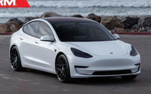 Tesla Model 3 on HRE Wheels (FF01) '2018
